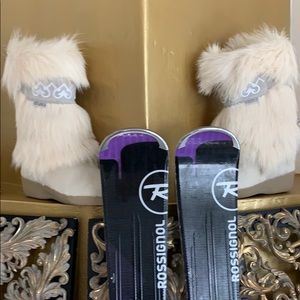 APRE SKI TECHNICA GOAT FUR BOOTS